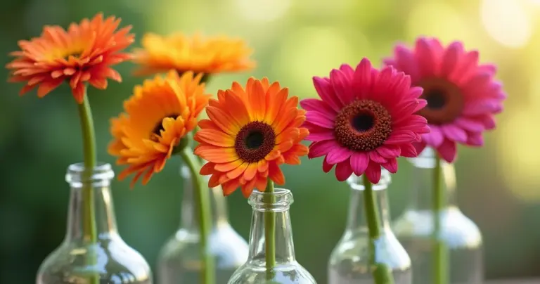 Arranjo de Flores em Garrafas: 17 Ideias Criativas [2026]