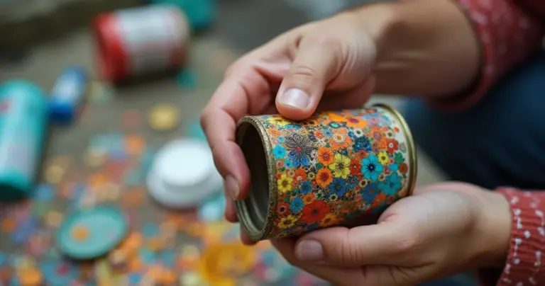 Artesanato de Latas: Transforme Lixo em Arte Incrível Artesanato de Latas: Transforme Lixo em Arte Incrível