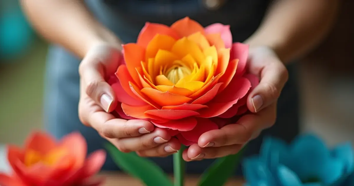 Flor de Papel Crepom Grande: o segredo revelado [2026]