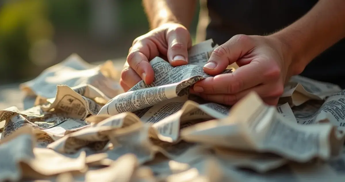 Reciclagem com Jornal: O segredo para artesanato sustentável [2026]