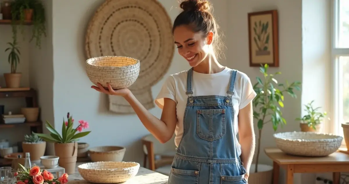 50+ Ideias de Artes com Jornais: Transforme Lixo em Decoração sem Gastar 50+ Ideias de Artes com Jornais: Transforme Lixo em Decoração sem Gastar