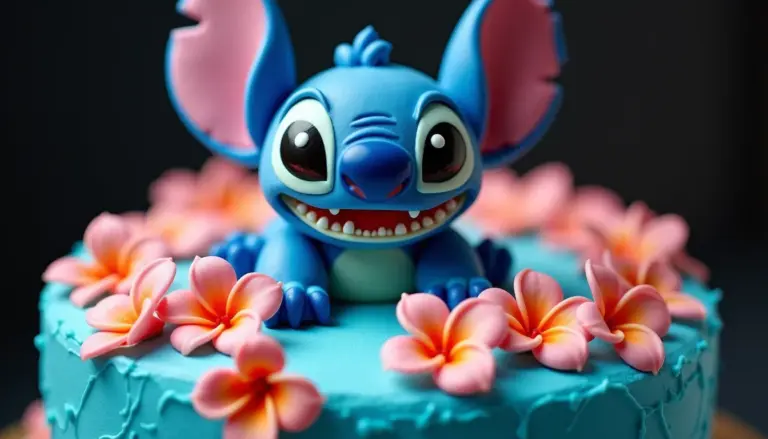 87 Ideias de Bolo Stitch e Lilo: Chantininho, Pasta ou Papel de Arroz? 87 Ideias de Bolo Stitch e Lilo: Chantininho, Pasta ou Papel de Arroz?