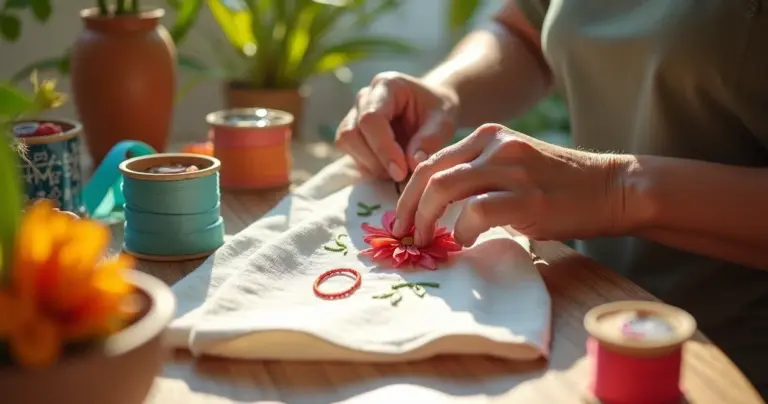 17 Ideias de Bordados em Fitas de Cetim que Transformam Qualquer Projeto 17 Ideias de Bordados em Fitas de Cetim que Transformam Qualquer Projeto