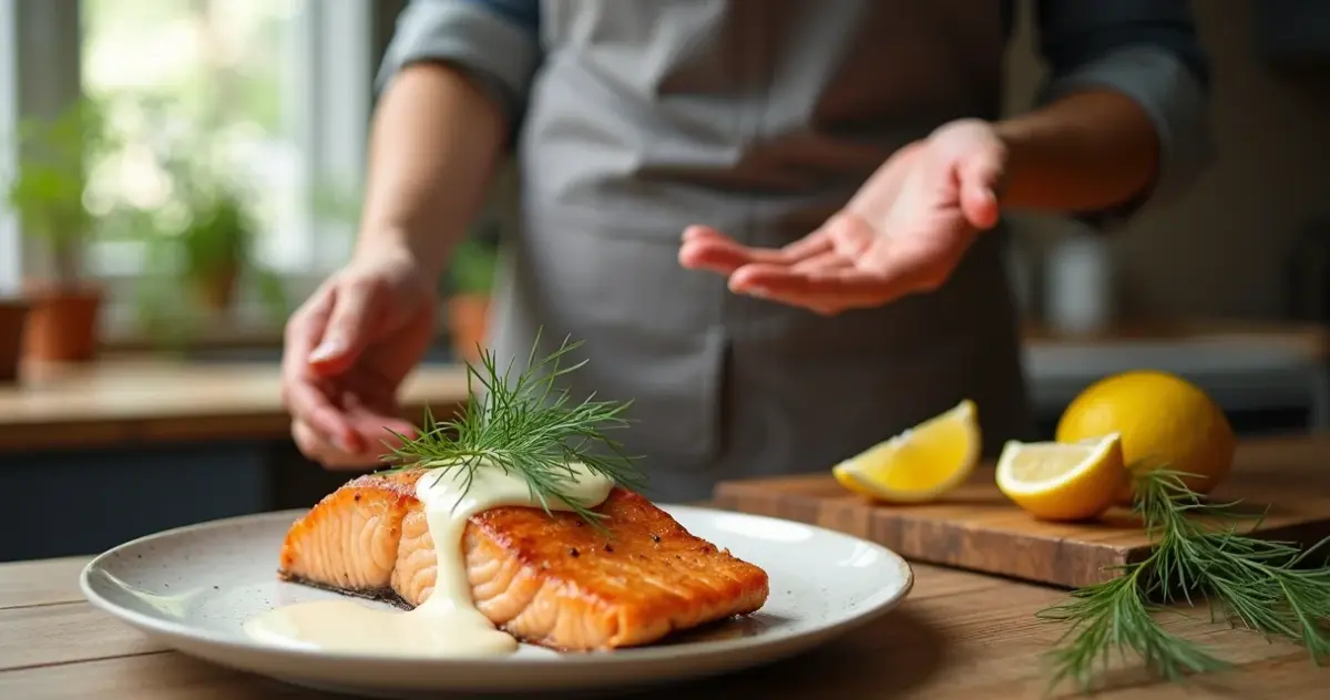 Casamento Salmon: Crosta Crocante e Molho Aveludado em 25 Minutos Casamento Salmon: Crosta Crocante e Molho Aveludado em 25 Minutos