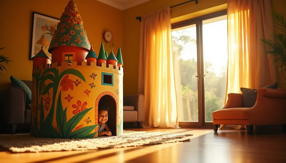 47 Ideias de Casinha de Papelão que Viram Castelo 47 Ideias de Casinha de Papelão que Viram Castelo