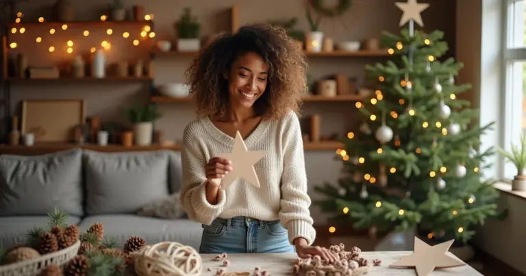 Como fazer decoração de Natal artesanato que economiza e personaliza sua casa Como fazer decoração de Natal artesanato que economiza e personaliza sua casa