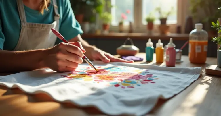 Como pintar pano de prato passo a passo sem a tinta descascar nunca mais Como pintar pano de prato passo a passo sem a tinta descascar nunca mais