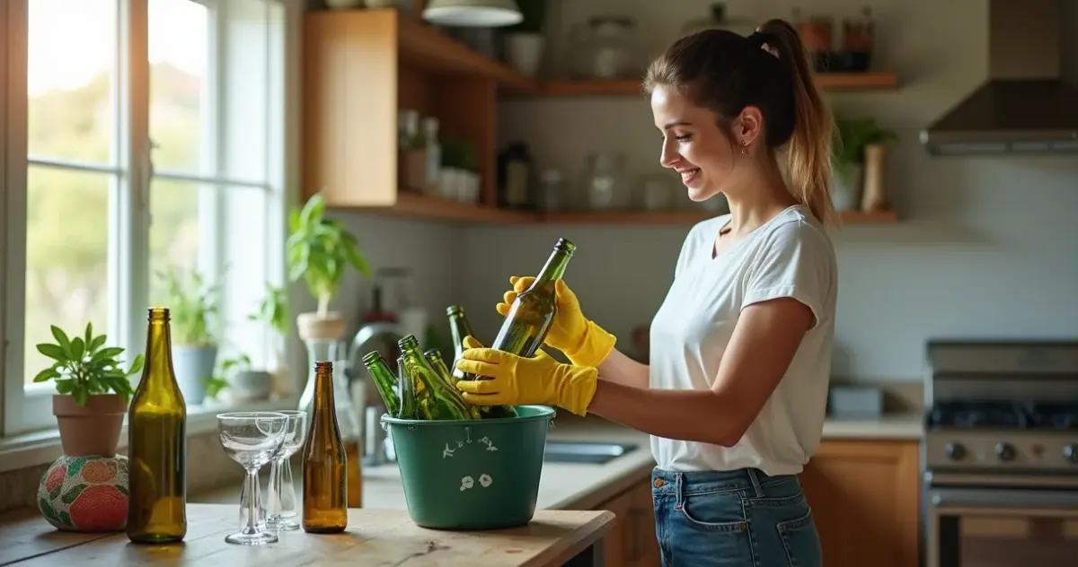 Como reciclar vidro sem risco: proteja quem coleta e crie arte Como reciclar vidro sem risco: proteja quem coleta e crie arte