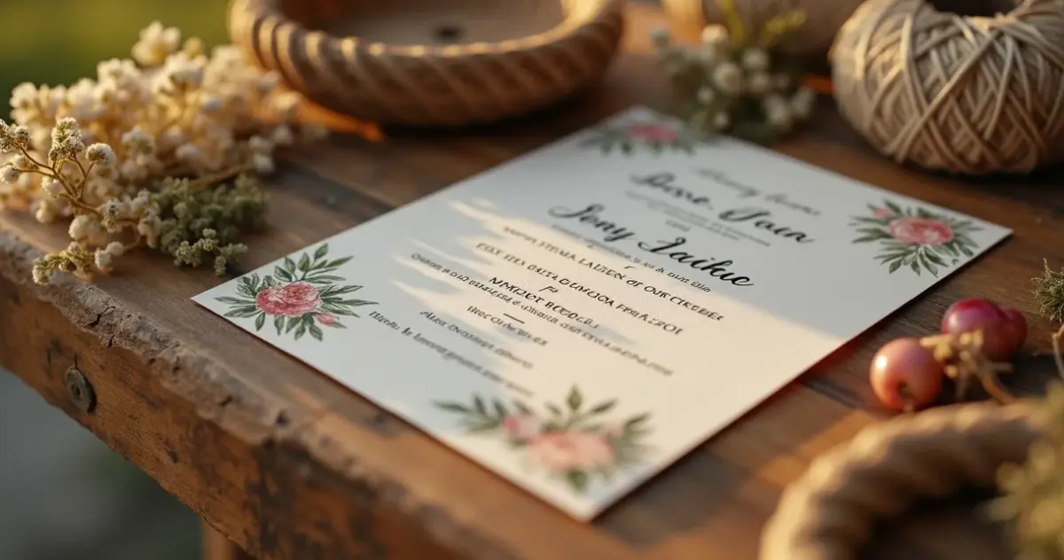 Convite de casamento rustico como fazer sem o erro que estraga tudo Convite de casamento rustico como fazer sem o erro que estraga tudo