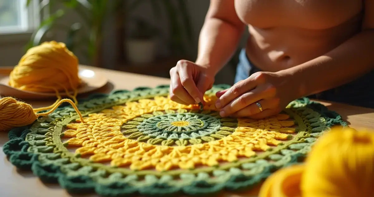 Croche tapete passo a passo: a combinação de material que 90% erra Croche tapete passo a passo: a combinação de material que 90% erra