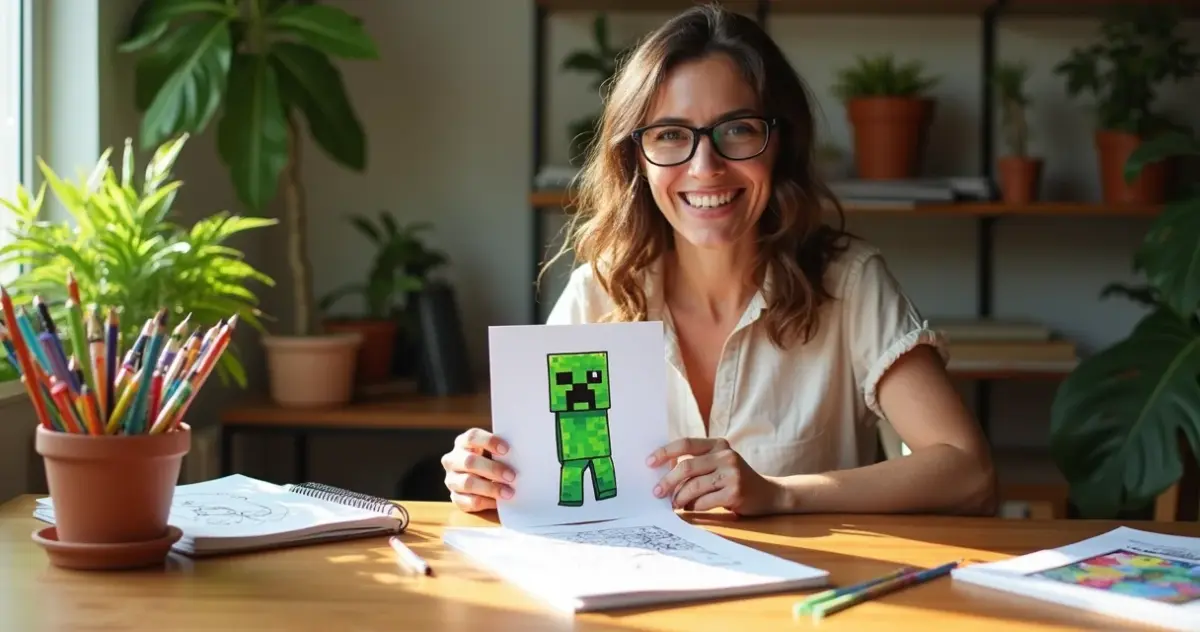 23 Ideias de Desenho do Minecraft para Colorir que Educam e Divertem 23 Ideias de Desenho do Minecraft para Colorir que Educam e Divertem