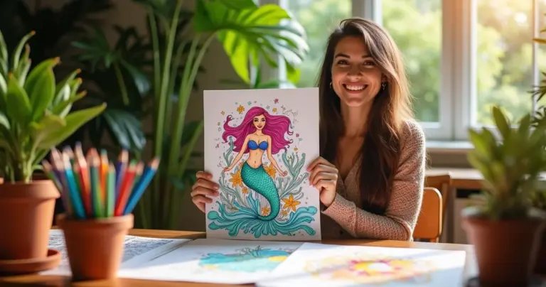 27 Ideias de Desenho para Colorir Sereia: Do Kawaii ao Realismo 27 Ideias de Desenho para Colorir Sereia: Do Kawaii ao Realismo