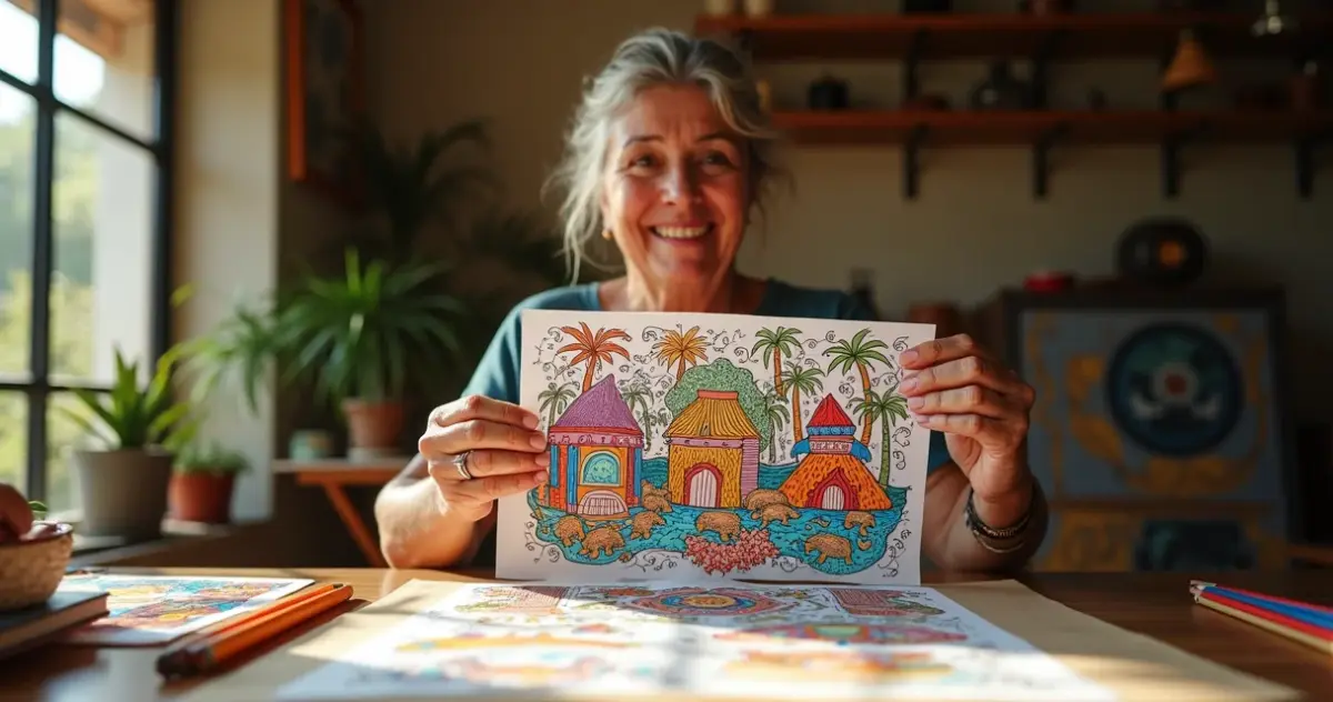5 Dicas + 15 Inspirações de Desenhos Indígenas para Colorir que Encantam 5 Dicas + 15 Inspirações de Desenhos Indígenas para Colorir que Encantam