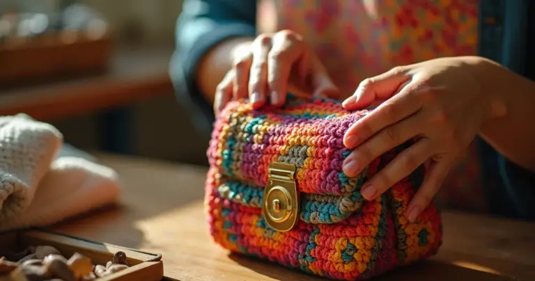 Fecho para bolsa de crochê: o detalhe que eleva seu trabalho em 30% Fecho para bolsa de crochê: o detalhe que eleva seu trabalho em 30%