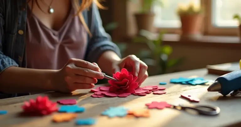 Flor de feltro na caneta: como ganhar R$ 20 por peça em 20 minutos Flor de feltro na caneta: como ganhar R$ 20 por peça em 20 minutos