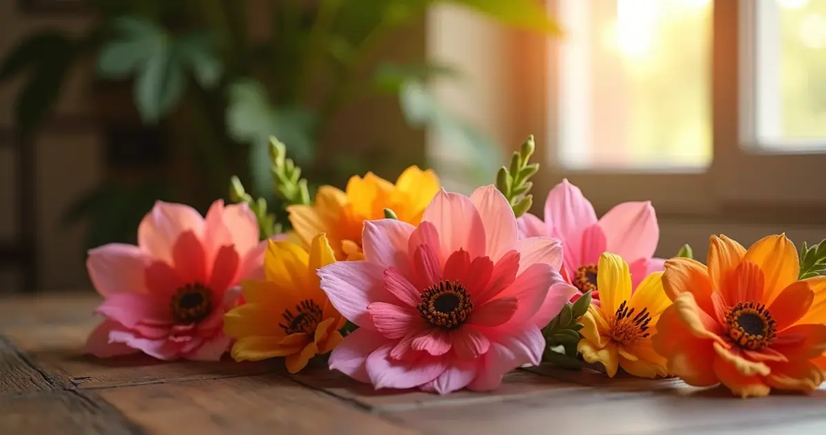 Flores artesanais de eva: decoração eterna por menos de R$ 10 Flores artesanais de eva: decoração eterna por menos de R$ 10