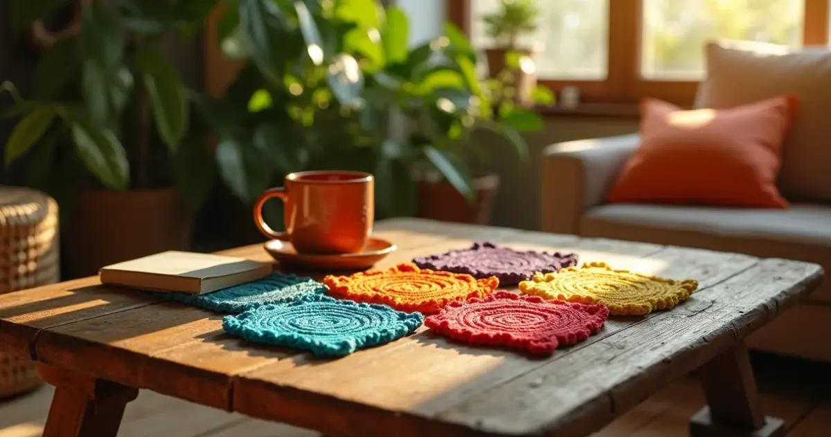 Forrinhos de Crochê: Transforme sua Casa com Poucos Reais e Muito Estilo Forrinhos de Crochê: Transforme sua Casa com Poucos Reais e Muito Estilo