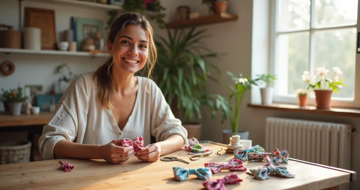 Faça laços de tecido para cabelo passo a passo em 30 minutos com retalhos Faça laços de tecido para cabelo passo a passo em 30 minutos com retalhos