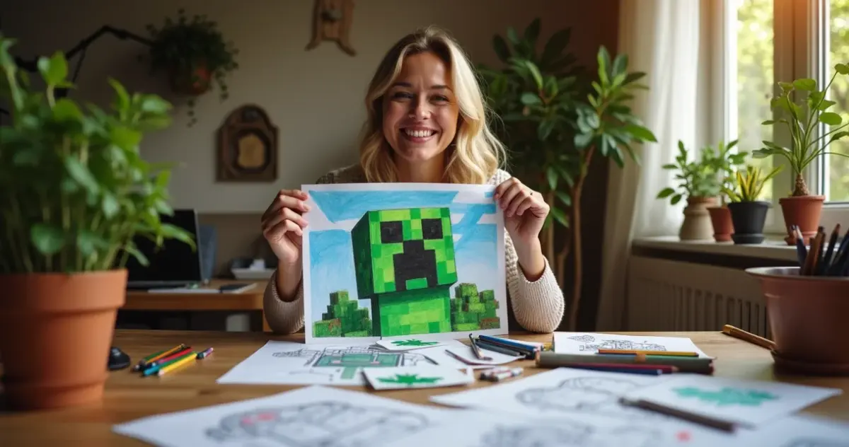 12 Ideias de Minecraft para Colorir que Transformam Blocos em Arte 12 Ideias de Minecraft para Colorir que Transformam Blocos em Arte