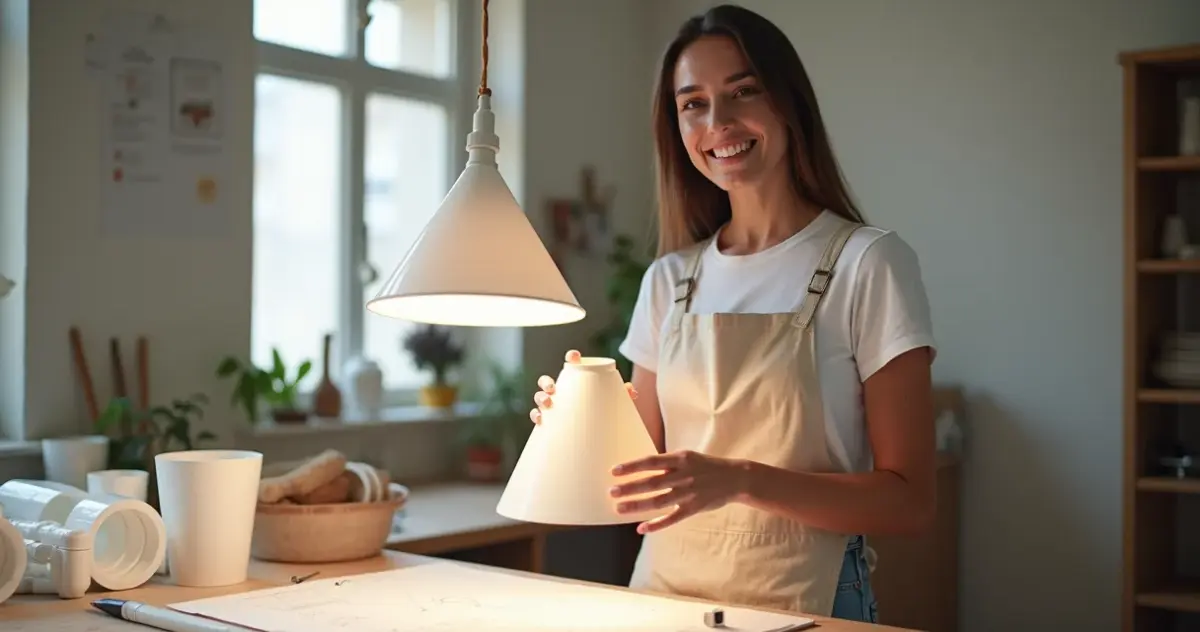 Moldes para luminárias em PVC: crie peças únicas gastando pouco Moldes para luminárias em PVC: crie peças únicas gastando pouco