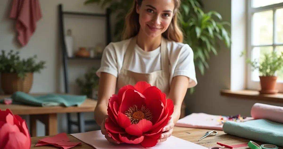 Passo a passo de flor de papel: decoração profissional sem gastar fortunas Passo a passo de flor de papel: decoração profissional sem gastar fortunas