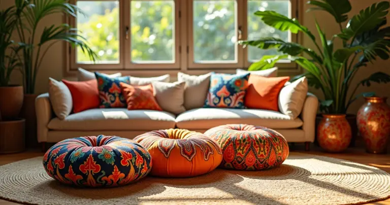 12 Ideias de Puff Decoração que Vão Revolucionar Sua Casa 12 Ideias de Puff Decoração que Vão Revolucionar Sua Casa