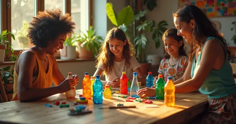 Reciclagem garrafa pet brinquedos: diversão barata que educa e une a família Reciclagem garrafa pet brinquedos: diversão barata que educa e une a família