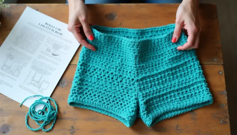 Short de crochê com gráfico e receita: o passo a passo que funciona Short de crochê com gráfico e receita: o passo a passo que funciona
