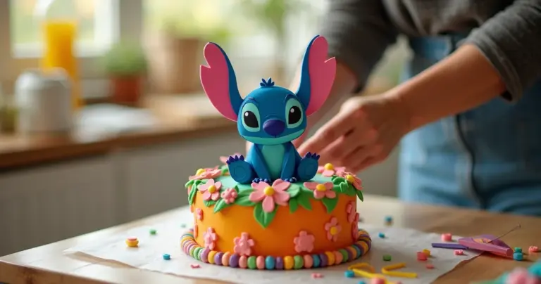 Topo de bolo Stitch que custa menos de R$20 e parece biscuit Topo de bolo Stitch que custa menos de R$20 e parece biscuit