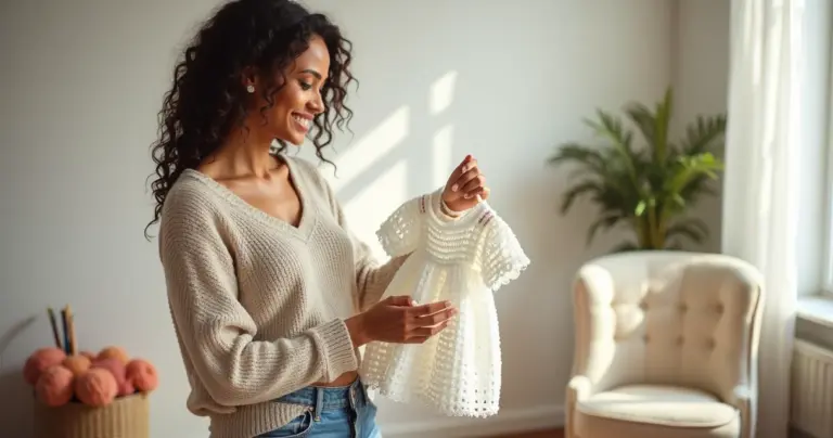 Vestido de Bebê de Crochê Passo a Passo: Do Zero à Peça Perfeita Vestido de Bebê de Crochê Passo a Passo: Do Zero à Peça Perfeita