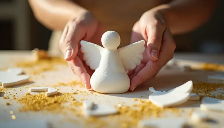 Anjo de Eva Molde: Passo a Passo Fácil e Lindo para Fazer Hoje Anjo de Eva Molde: Passo a Passo Fácil e Lindo para Fazer Hoje
