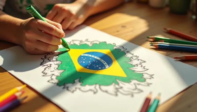 Bandeira do Brasil para Colorir Educação Infantil: Desenhos Grátis e Atividades Lúdicas Bandeira do Brasil para Colorir Educação Infantil: Desenhos Grátis e Atividades Lúdicas