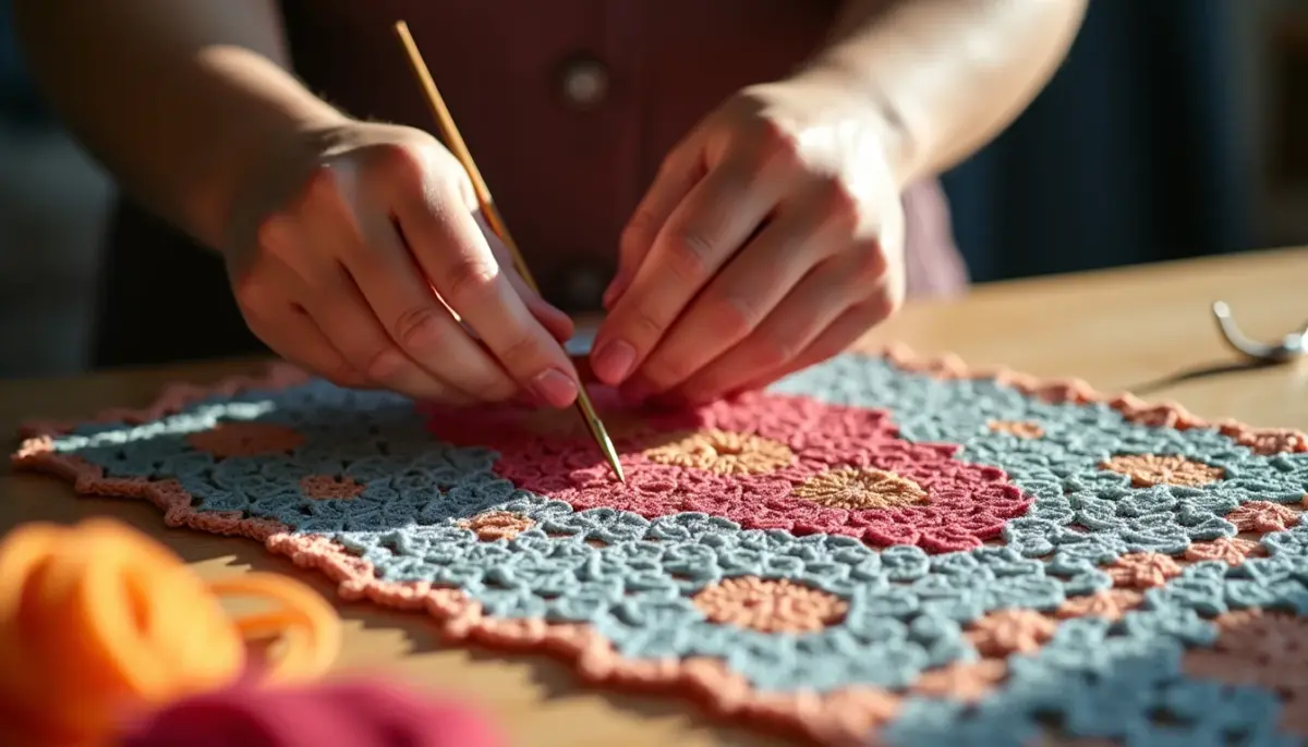 Caminho de mesa de crochê grafico: como ler e acertar de primeira Caminho de mesa de crochê grafico: como ler e acertar de primeira