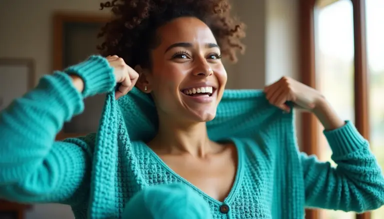 Cardigan de crochê fácil: faça em 2 horas com este modelo retangular Cardigan de crochê fácil: faça em 2 horas com este modelo retangular