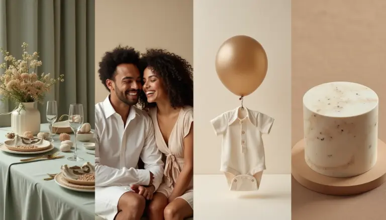 47 Ideias de Chá Revelação Cores Neutras: Decoração Elegante e Moderna 47 Ideias de Chá Revelação Cores Neutras: Decoração Elegante e Moderna