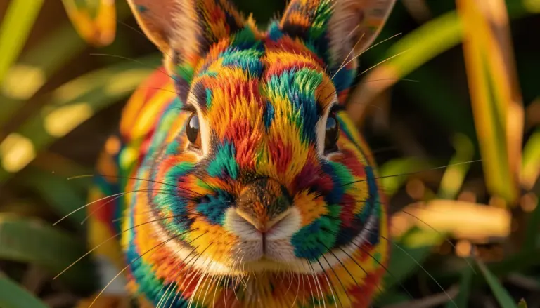 Coelho Colorido Para Imprimir: 40 Opções Grátis e Lindas Coelho Colorido Para Imprimir: 40 Opções Grátis e Lindas