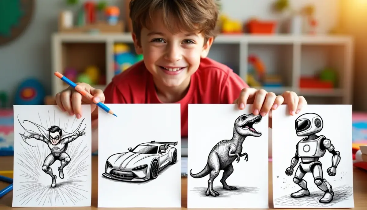 67 Desenhos Masculino para Colorir: Temas que os Meninos Amam 67 Desenhos Masculino para Colorir: Temas que os Meninos Amam
