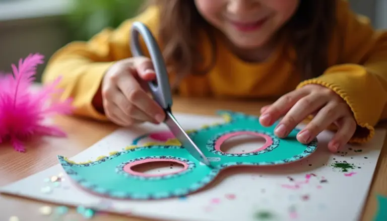 Educação infantil: molde de máscara de carnaval que desenvolve coordenação Educação infantil: molde de máscara de carnaval que desenvolve coordenação