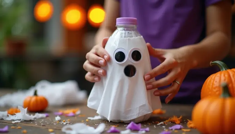 Enfeites de Halloween com Material Reciclavel: Passo a Passo Fácil Enfeites de Halloween com Material Reciclavel: Passo a Passo Fácil