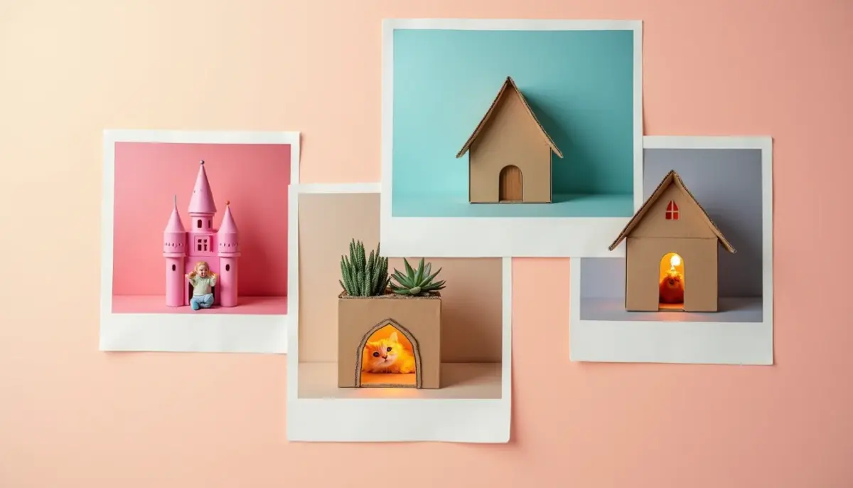 69 Fotos de Casa de Papelão: Guia Visual com Dicas de Construção 69 Fotos de Casa de Papelão: Guia Visual com Dicas de Construção