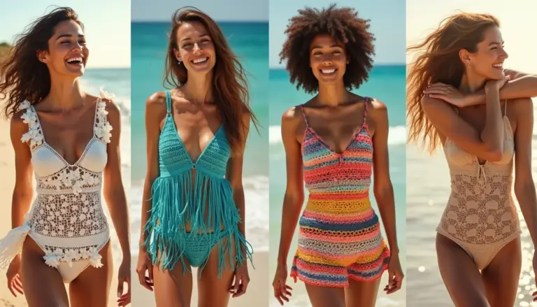 50 Fotos de Saída de Praia de Crochê para 2026: Modelos e Inspiração 50 Fotos de Saída de Praia de Crochê para 2026: Modelos e Inspiração