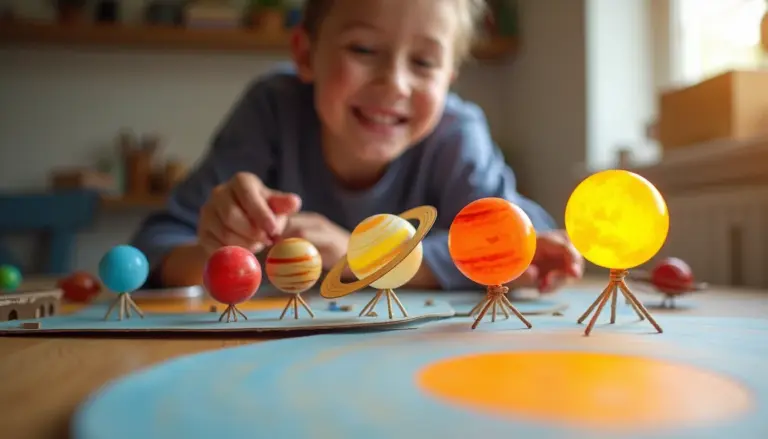 Maquete do sistema solar de papelão que ninguém acredita ser tão fácil Maquete do sistema solar de papelão que ninguém acredita ser tão fácil