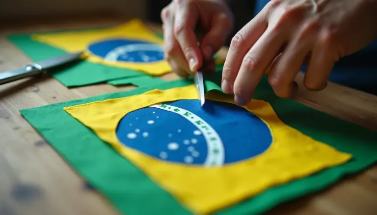Molde da Bandeira do Brasil: 3 Tipos Prontos para Imprimir Grátis Molde da Bandeira do Brasil: 3 Tipos Prontos para Imprimir Grátis