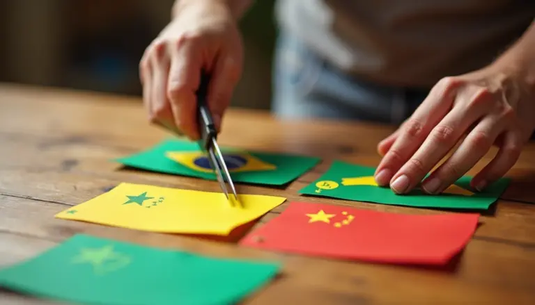 Molde de Bandeira: 3 Formatos Fáceis Para Imprimir e Usar Agora Molde de Bandeira: 3 Formatos Fáceis Para Imprimir e Usar Agora