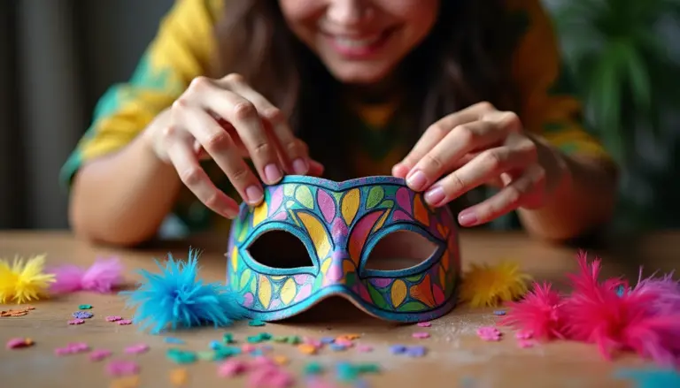 Molde máscara carnaval: faça a sua em 30 min com menos de R$ 5 Molde máscara carnaval: faça a sua em 30 min com menos de R$ 5