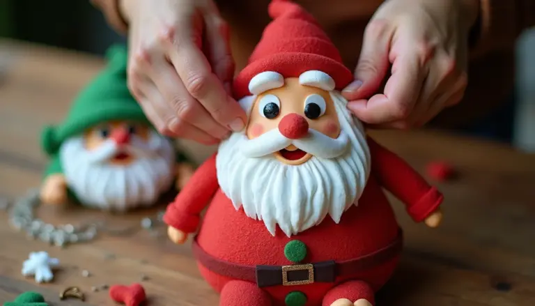 Papai Noel em Eva: 7 passos para um acabamento profissional Papai Noel em Eva: 7 passos para um acabamento profissional