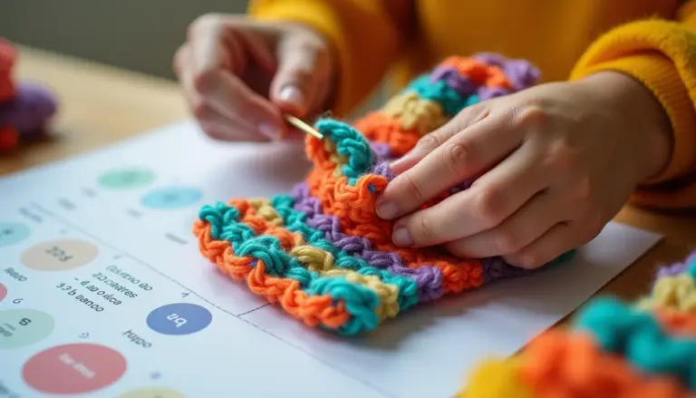 Touca de Crochê Infantil Passo a Passo com Gráfico: Medidas Exatas para Não Errar