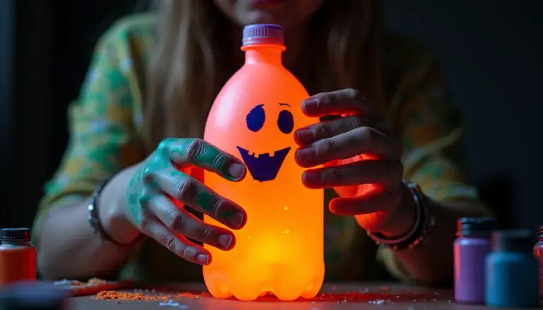 Trabalhos de Halloween com materiais reciclados que custam centavos Trabalhos de Halloween com materiais reciclados que custam centavos