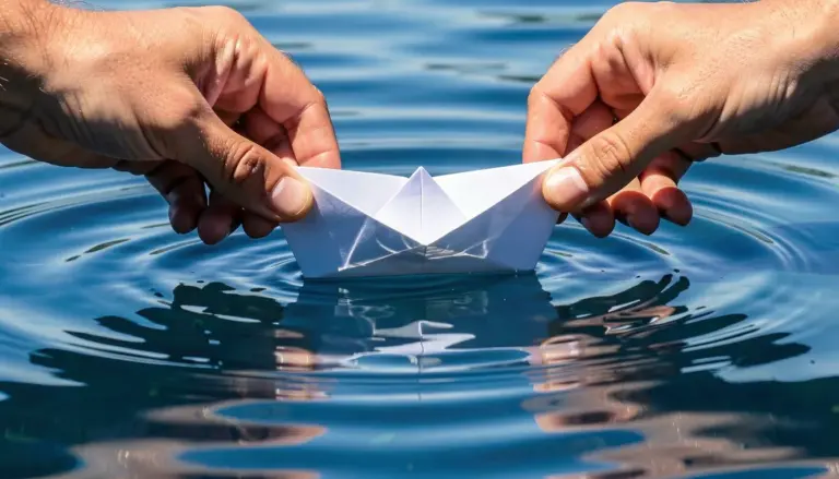 Como Fazer Barco de Papel Que Flutua: Passo a Passo Fácil Como Fazer Barco de Papel Que Flutua: Passo a Passo Fácil