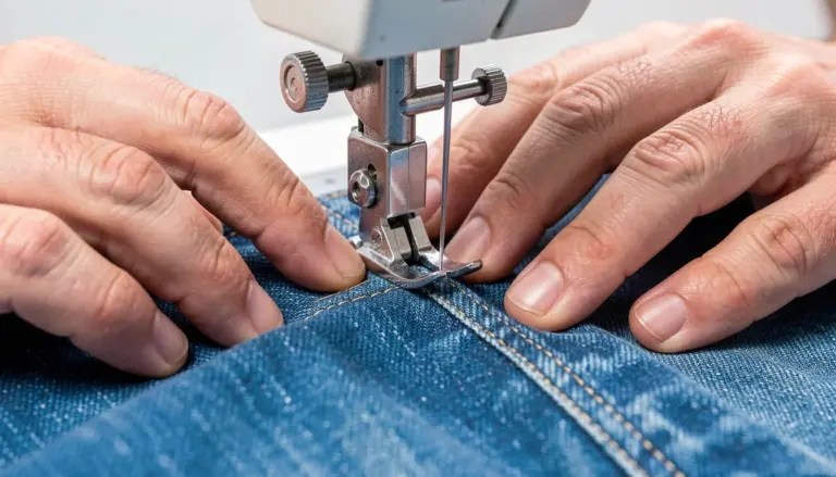Como Costurar Tecidos Grossos com Máquina Portátil em 7 Passos Simples Como Costurar Tecidos Grossos com Máquina Portátil em 7 Passos Simples